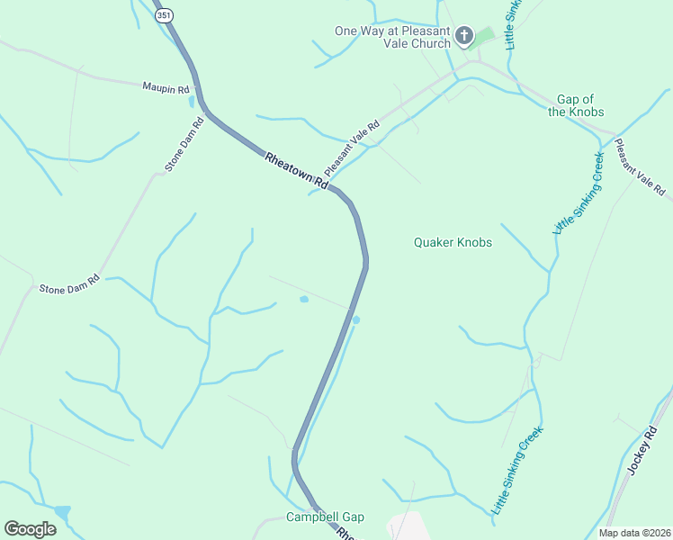 map of restaurants, bars, coffee shops, grocery stores, and more near 1865 Rheatown Road in Chuckey