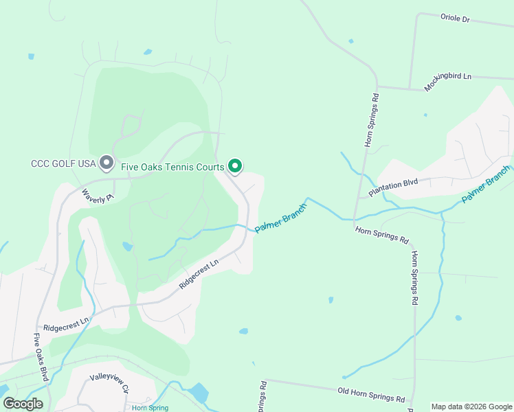 map of restaurants, bars, coffee shops, grocery stores, and more near 616 Ridgecrest Lane in Lebanon