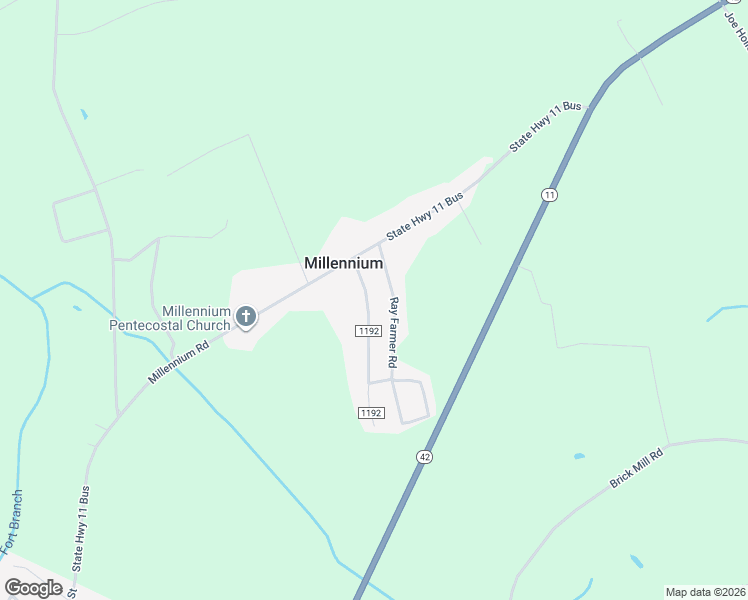 map of restaurants, bars, coffee shops, grocery stores, and more near 109 Bruce Farmer Road in Aulander