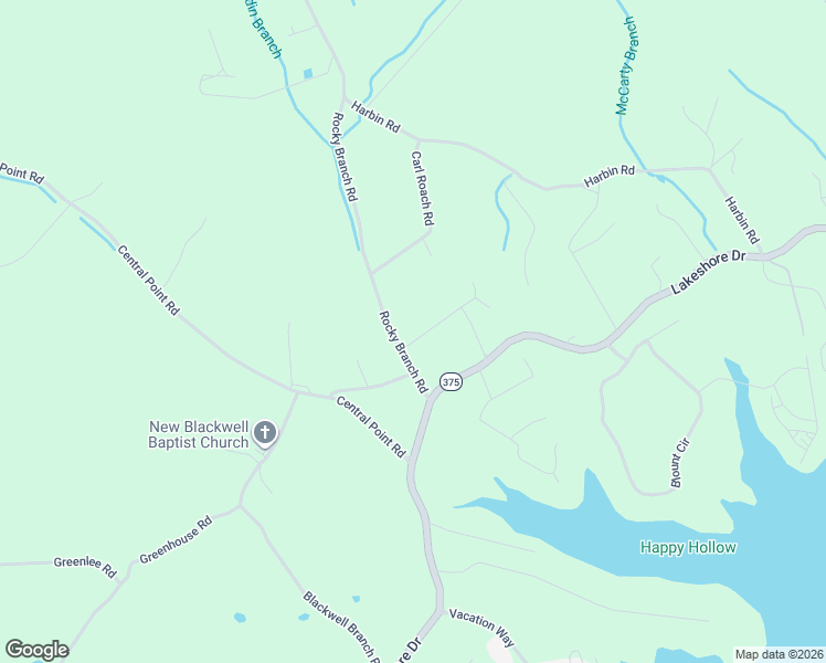 map of restaurants, bars, coffee shops, grocery stores, and more near 133 Rolling Hills in Rutledge