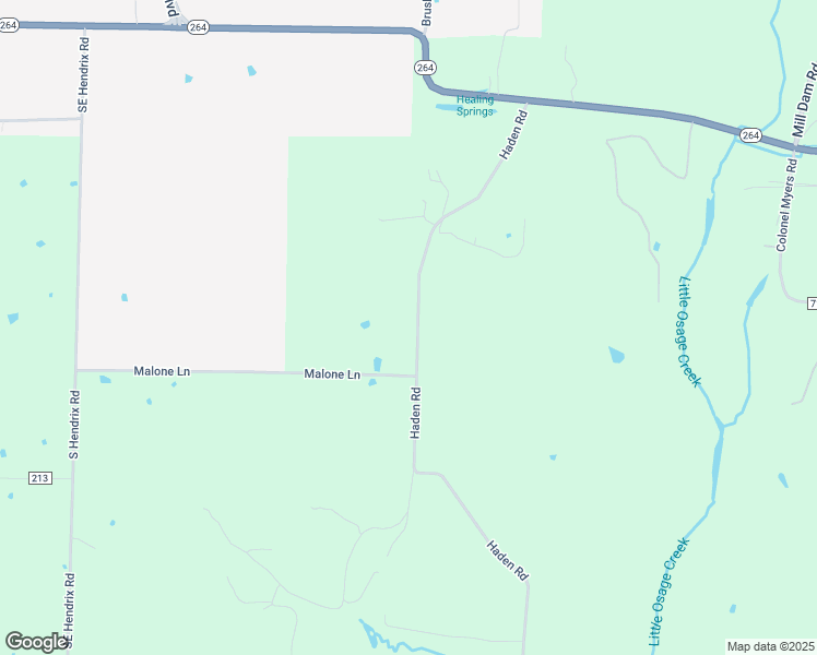 map of restaurants, bars, coffee shops, grocery stores, and more near 12541 Haden Road in Bentonville