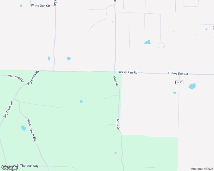 map of restaurants, bars, coffee shops, grocery stores, and more near 157 Alma Drive in Highland