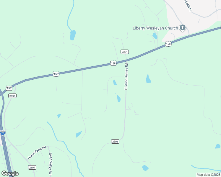 map of restaurants, bars, coffee shops, grocery stores, and more near 8555 Hudson James Road in Summerfield