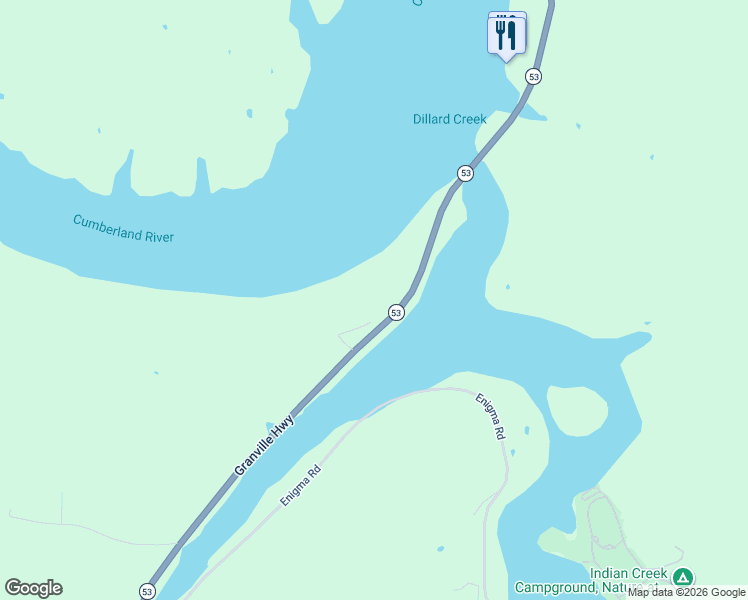 map of restaurants, bars, coffee shops, grocery stores, and more near 153-319 Granville Highway in Granville