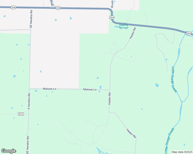 map of restaurants, bars, coffee shops, grocery stores, and more near 12541 Haden Road in Bentonville