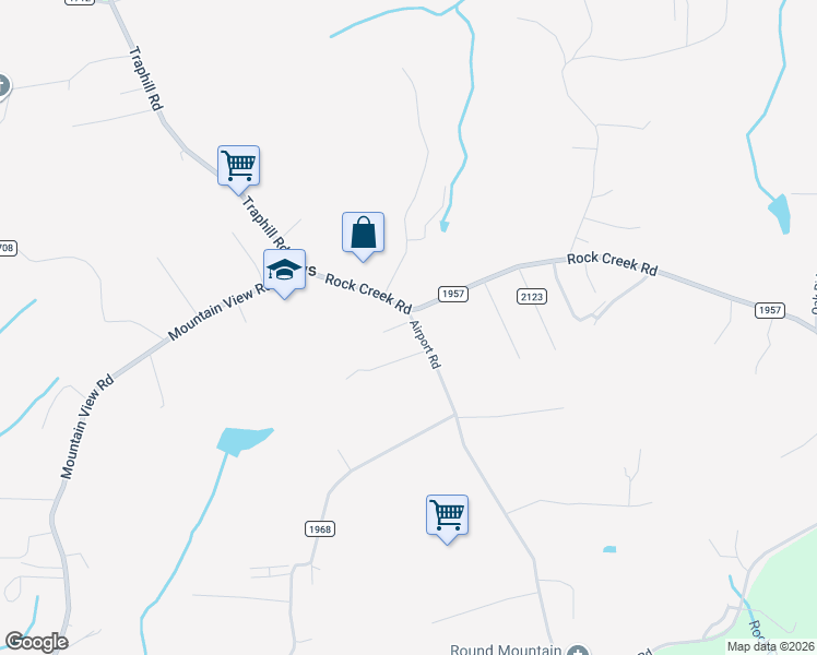 map of restaurants, bars, coffee shops, grocery stores, and more near 4083 Airport Road in Hays