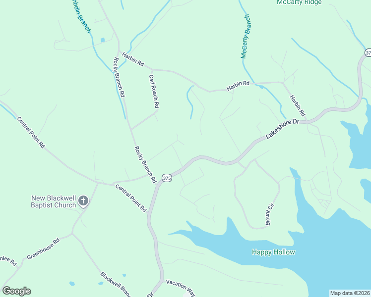 map of restaurants, bars, coffee shops, grocery stores, and more near 150 Neal Drive in Rutledge