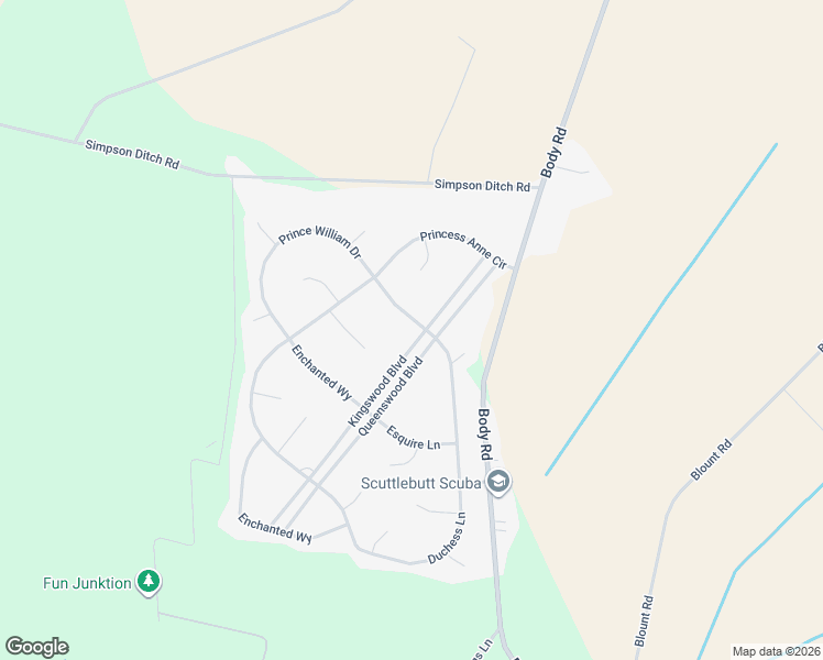 map of restaurants, bars, coffee shops, grocery stores, and more near 201 Queenswood Boulevard in Elizabeth City