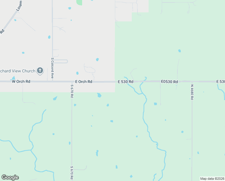 map of restaurants, bars, coffee shops, grocery stores, and more near 845 East Orchard Road in Colcord