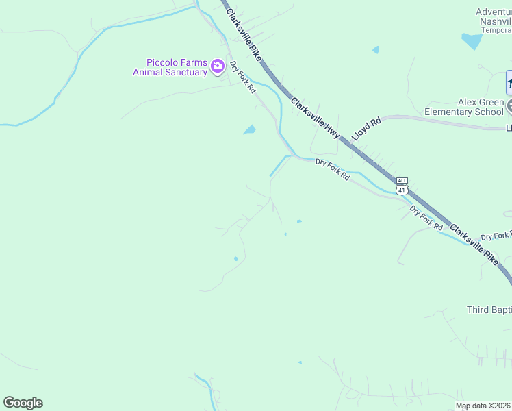 map of restaurants, bars, coffee shops, grocery stores, and more near 4148 Vester Road in Nashville
