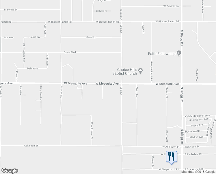 map of restaurants, bars, coffee shops, grocery stores, and more near 621 West Mesquite Avenue in Pahrump