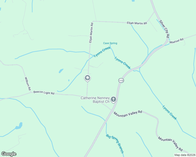 map of restaurants, bars, coffee shops, grocery stores, and more near 1383 Elijah Martin Road in Whitesburg