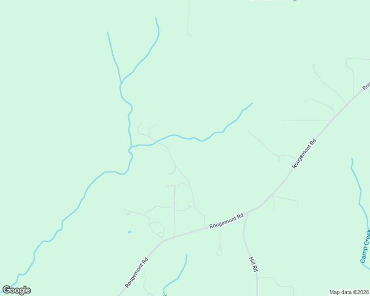 map of restaurants, bars, coffee shops, grocery stores, and more near 384 Potluck Farm Road in Rougemont