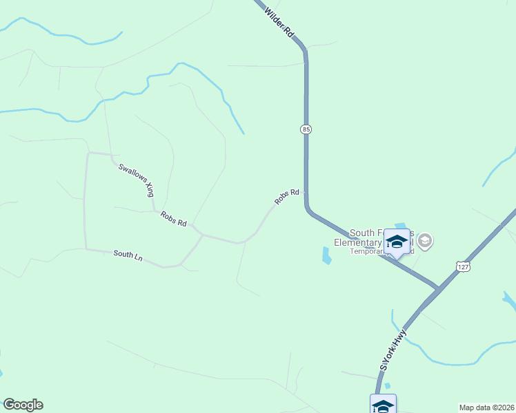 map of restaurants, bars, coffee shops, grocery stores, and more near 552 Robs Road in Grimsley