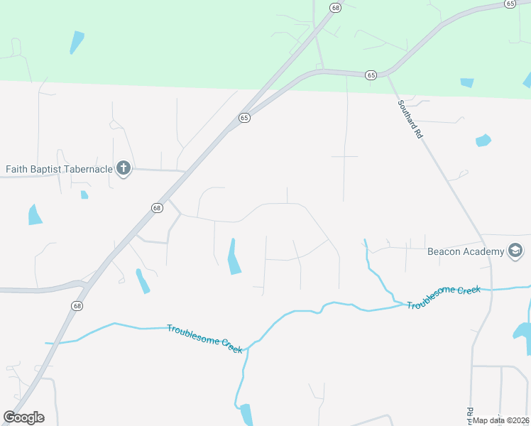 map of restaurants, bars, coffee shops, grocery stores, and more near 7873 Springdale Meadow Drive in Stokesdale