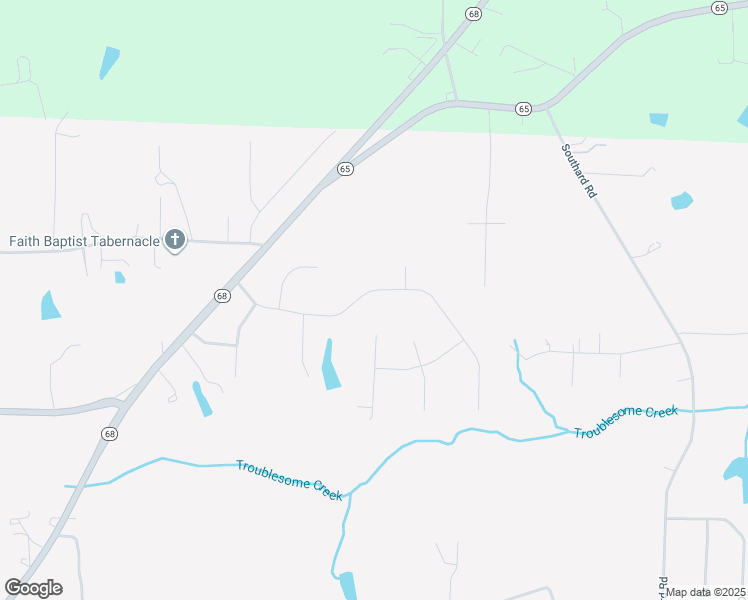 map of restaurants, bars, coffee shops, grocery stores, and more near 7873 Springdale Meadow Drive in Stokesdale