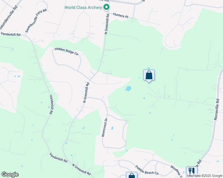 map of restaurants, bars, coffee shops, grocery stores, and more near 5012 Magnolia Estates Boulevard in Mt. Juliet