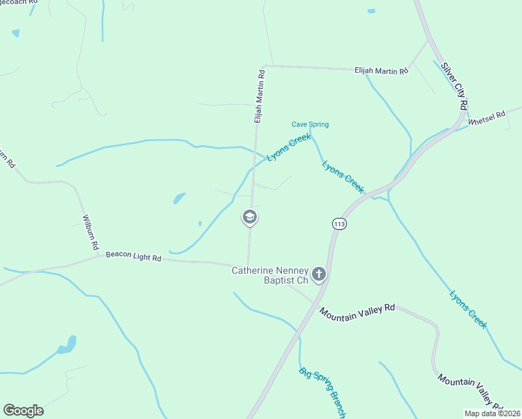 map of restaurants, bars, coffee shops, grocery stores, and more near 1383 Elijah Martin Rd in Whitesburg