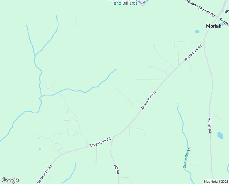 map of restaurants, bars, coffee shops, grocery stores, and more near 227 Weaver Ridge Road in Rougemont