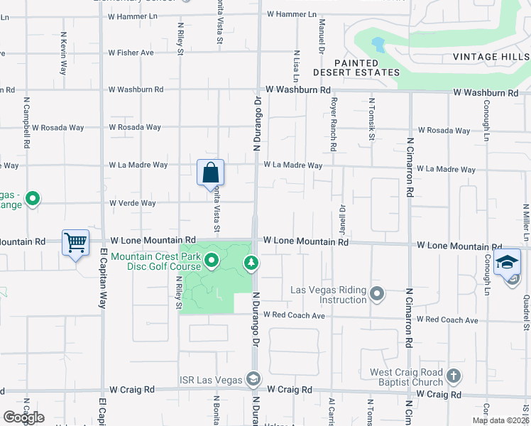 map of restaurants, bars, coffee shops, grocery stores, and more near 4835 Impressario Court in Las Vegas
