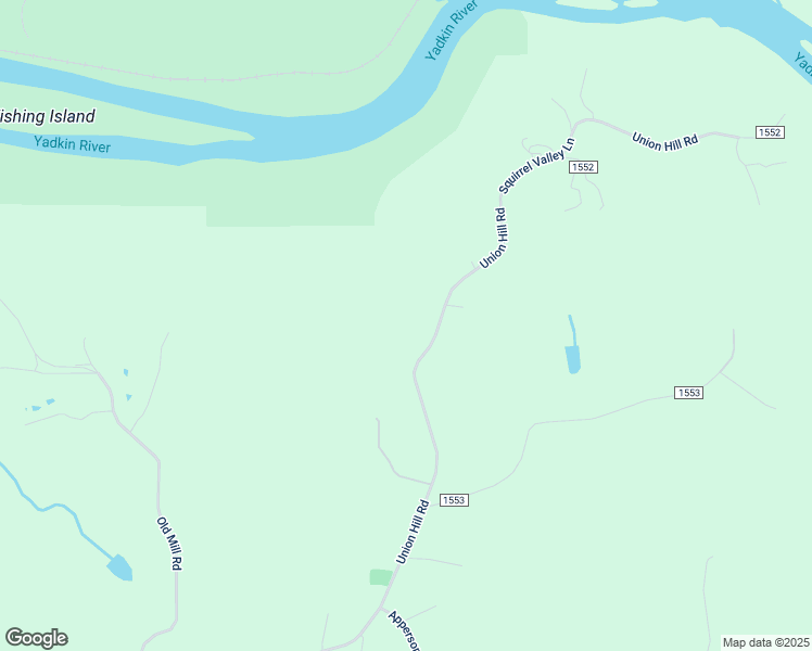 map of restaurants, bars, coffee shops, grocery stores, and more near 4443 Union Hill Road in East Bend