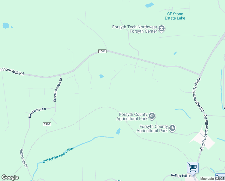 map of restaurants, bars, coffee shops, grocery stores, and more near 3386 Serenity Ridge Lane in Tobaccoville