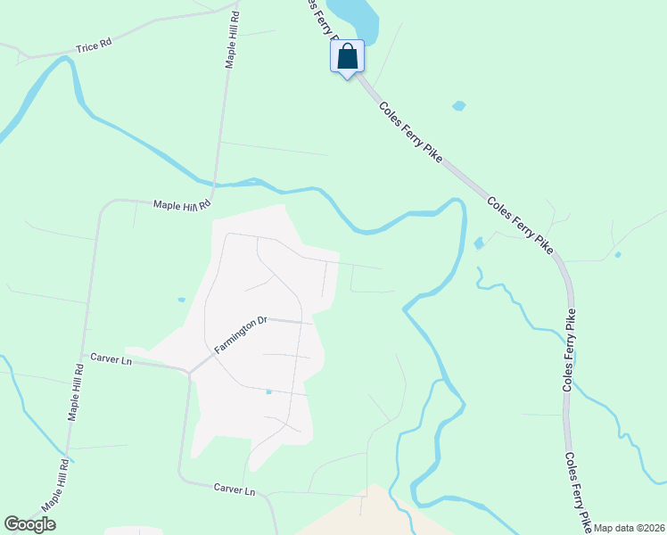 map of restaurants, bars, coffee shops, grocery stores, and more near 900 Larkspur Lane in Lebanon