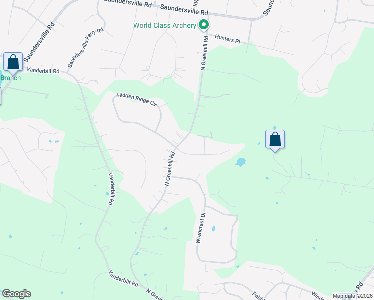map of restaurants, bars, coffee shops, grocery stores, and more near 5003 Magnolia Estates Boulevard in Mt. Juliet