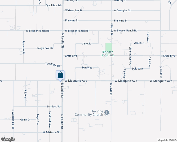 map of restaurants, bars, coffee shops, grocery stores, and more near 1731 Dan Way in Pahrump