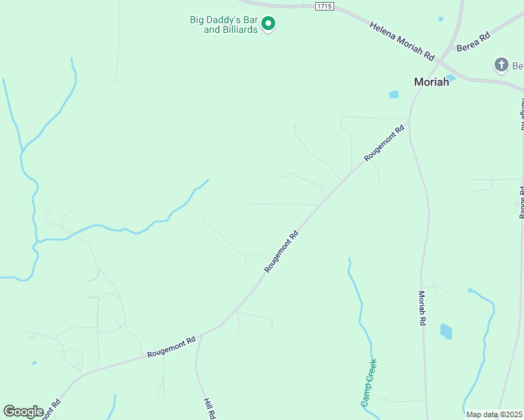 map of restaurants, bars, coffee shops, grocery stores, and more near 530 Rougemont Road in Rougemont