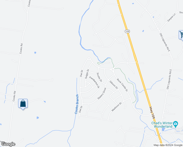 map of restaurants, bars, coffee shops, grocery stores, and more near 50 Shady Valley Drive in Lebanon