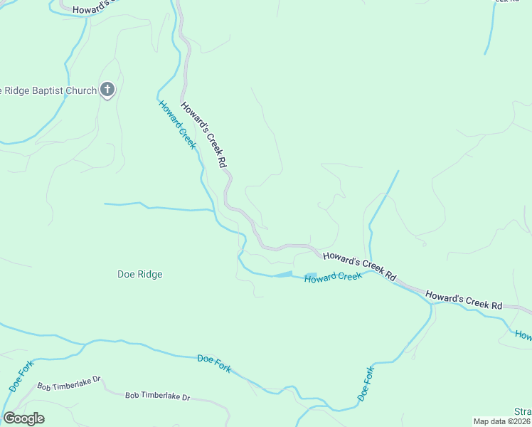 map of restaurants, bars, coffee shops, grocery stores, and more near 2214 Howard's Creek Road in Boone