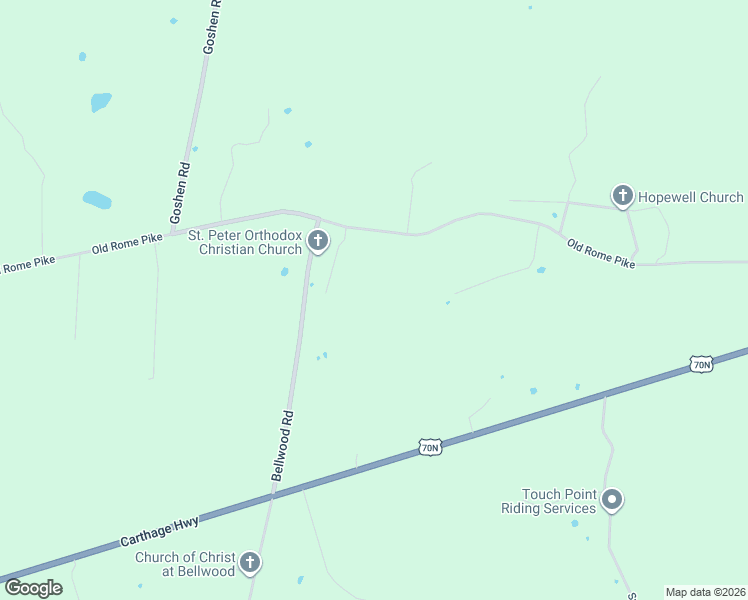 map of restaurants, bars, coffee shops, grocery stores, and more near 185 Bellwood Road in Lebanon