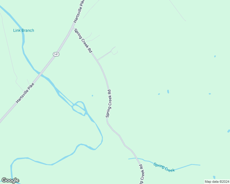 map of restaurants, bars, coffee shops, grocery stores, and more near 543 Spring Creek Road in Lebanon
