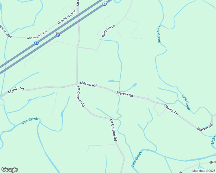 map of restaurants, bars, coffee shops, grocery stores, and more near 1380 Marvin Road in Mosheim