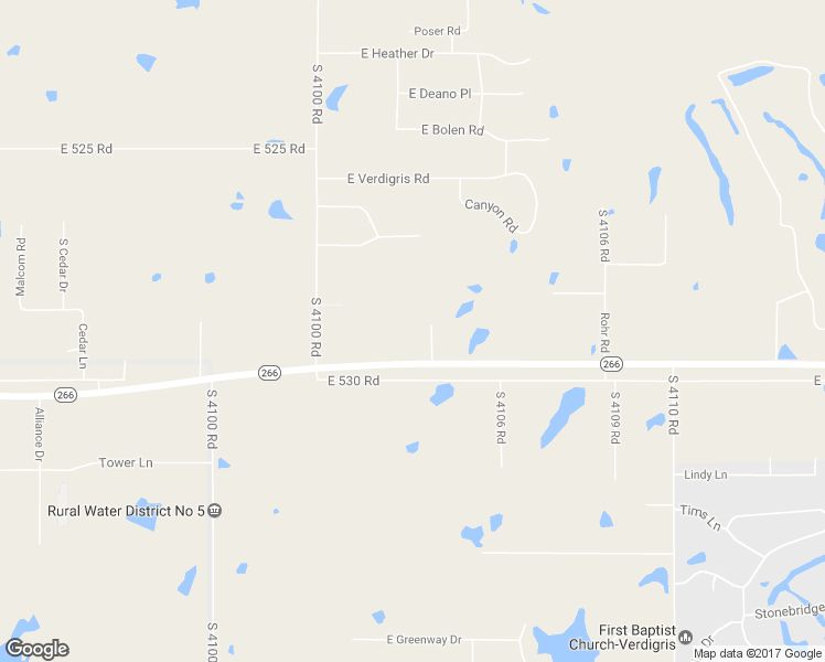 map of restaurants, bars, coffee shops, grocery stores, and more near 7157 Oklahoma 266 in Claremore