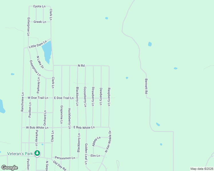 map of restaurants, bars, coffee shops, grocery stores, and more near 1510 Raspberry Lane in Horseshoe Bend