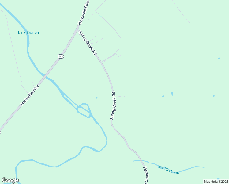 map of restaurants, bars, coffee shops, grocery stores, and more near 543 Spring Creek Road in Lebanon