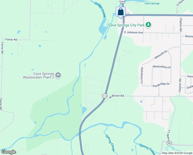 map of restaurants, bars, coffee shops, grocery stores, and more near 209 Pebble Beach Drive in Cave Springs