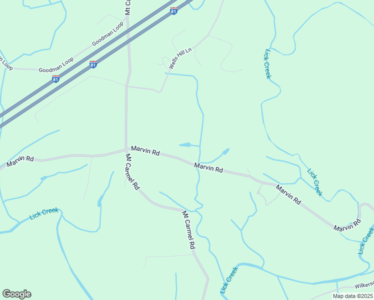 map of restaurants, bars, coffee shops, grocery stores, and more near 1380 Marvin Road in Mosheim