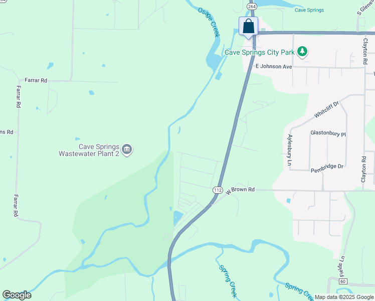 map of restaurants, bars, coffee shops, grocery stores, and more near 311 Pebble Beach Drive in Cave Springs