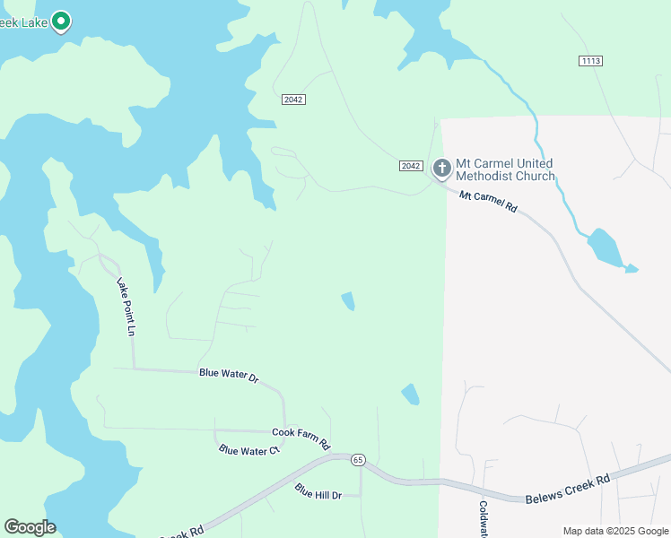map of restaurants, bars, coffee shops, grocery stores, and more near Mount Carmel Road in Belews Creek