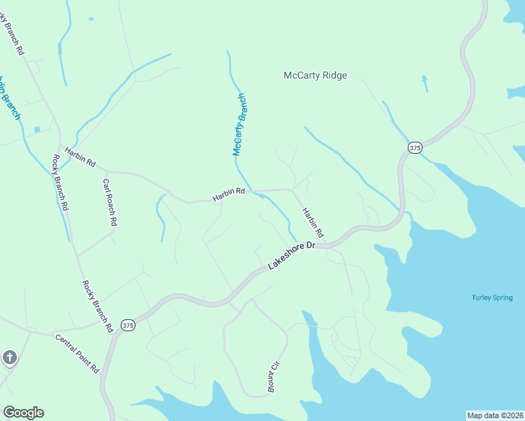 map of restaurants, bars, coffee shops, grocery stores, and more near 230 Water Way Drive in Rutledge