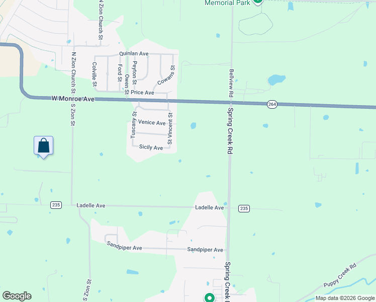 map of restaurants, bars, coffee shops, grocery stores, and more near 222 Spring Creek Road in Lowell