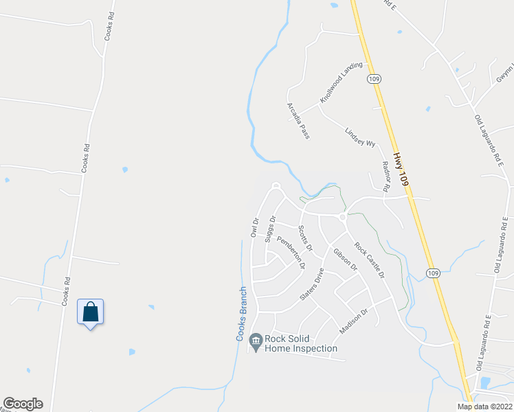map of restaurants, bars, coffee shops, grocery stores, and more near 369 Owl Drive in Lebanon