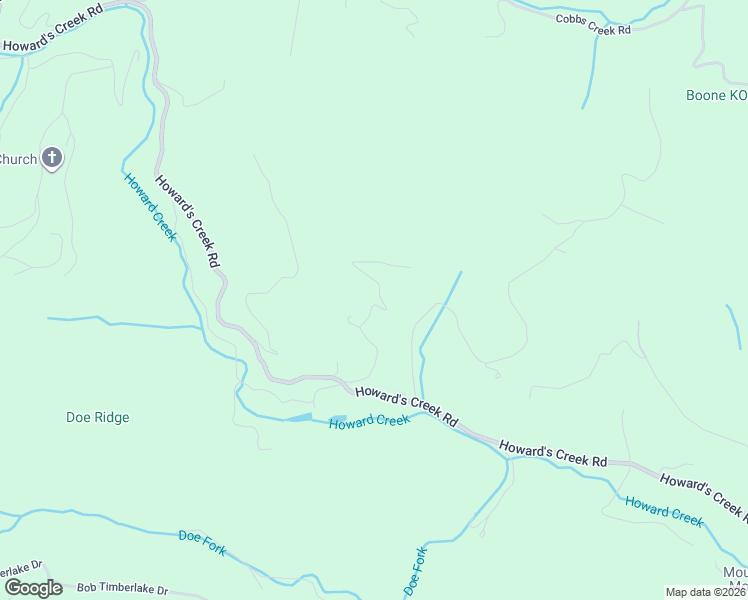 map of restaurants, bars, coffee shops, grocery stores, and more near 336 The Mulberry Cove Road in Boone
