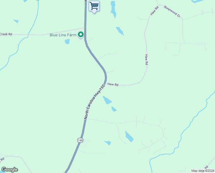 map of restaurants, bars, coffee shops, grocery stores, and more near 451 North Carolina 150 in Reidsville