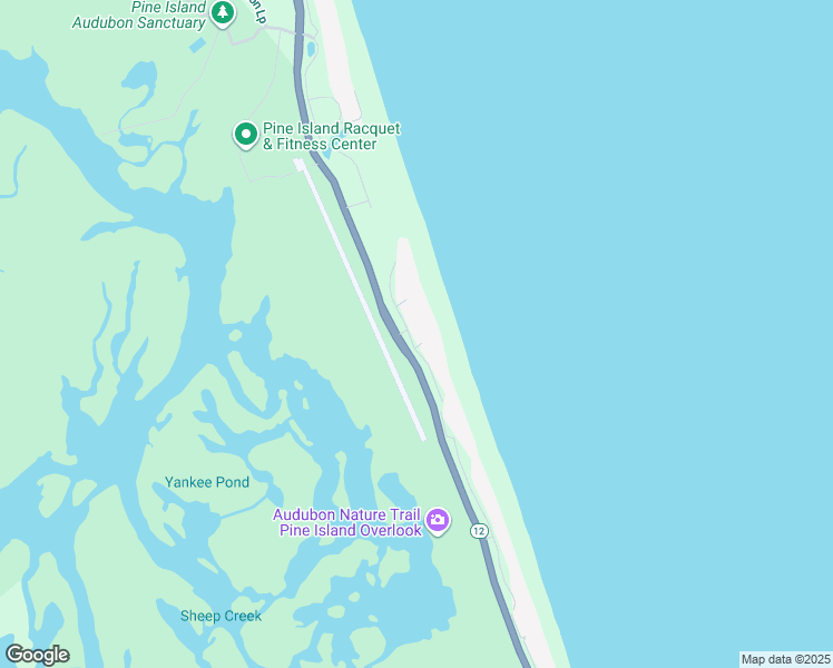 map of restaurants, bars, coffee shops, grocery stores, and more near 267 Longfellow Cove in Corolla