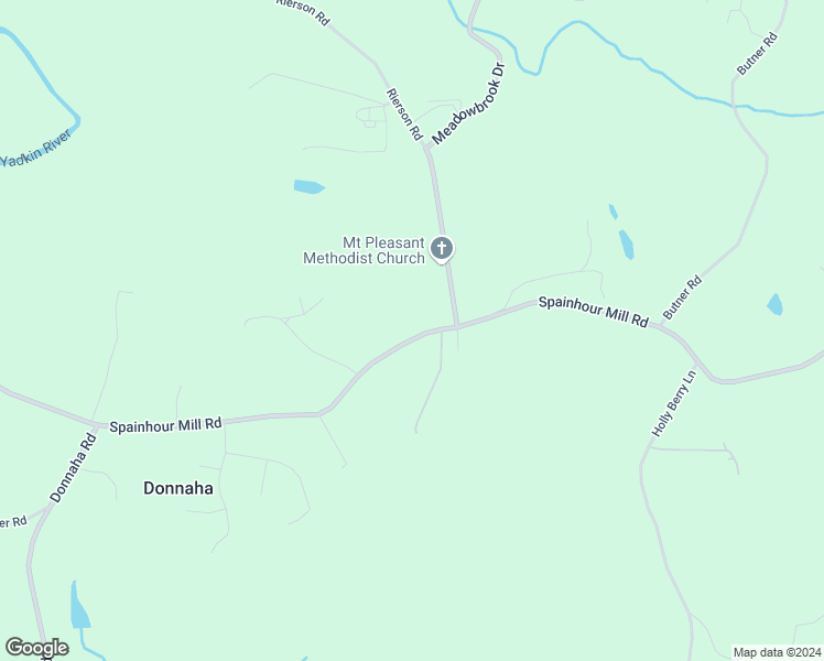 map of restaurants, bars, coffee shops, grocery stores, and more near 4975 Spainhour Mill Road in Tobaccoville