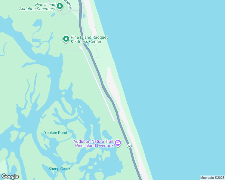 map of restaurants, bars, coffee shops, grocery stores, and more near 267 Long Fellow Cove in Corolla
